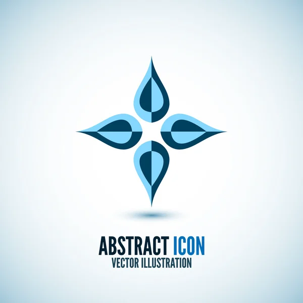 Abstract icon for your business projects and presentations — Stok Vektör