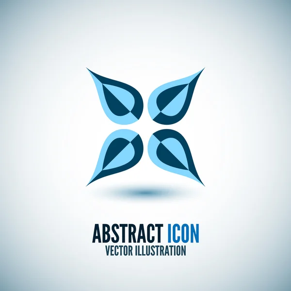 Abstract icon for your business projects and presentations — Stok Vektör