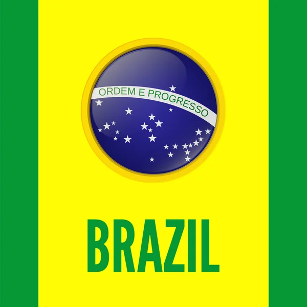 Βραζιλία. φόντο για τις παρουσιάσεις σας — Διανυσματικό Αρχείο