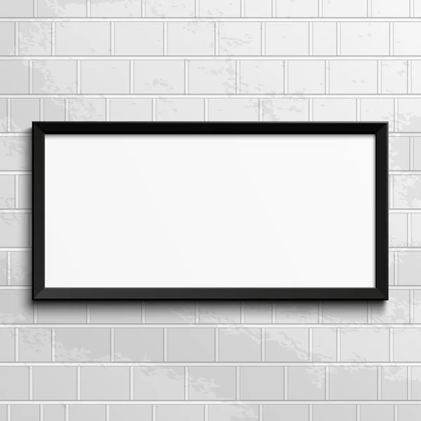 Realistic frame. Perfect for your presentations — Stock Vector