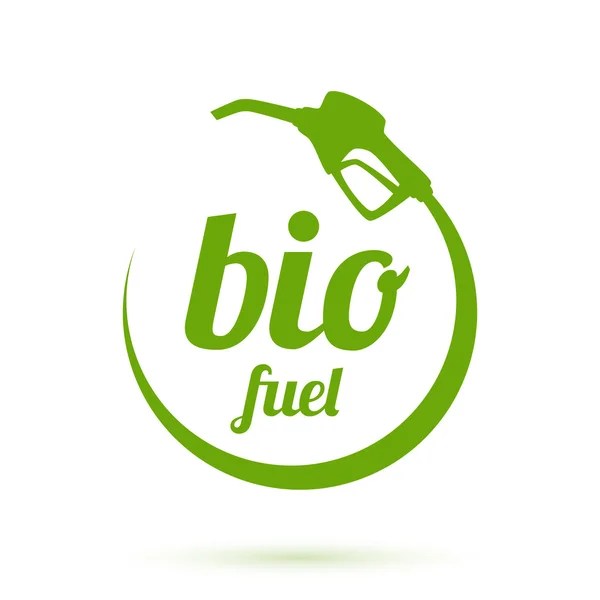 Bio paliwa ikona — Wektor stockowy