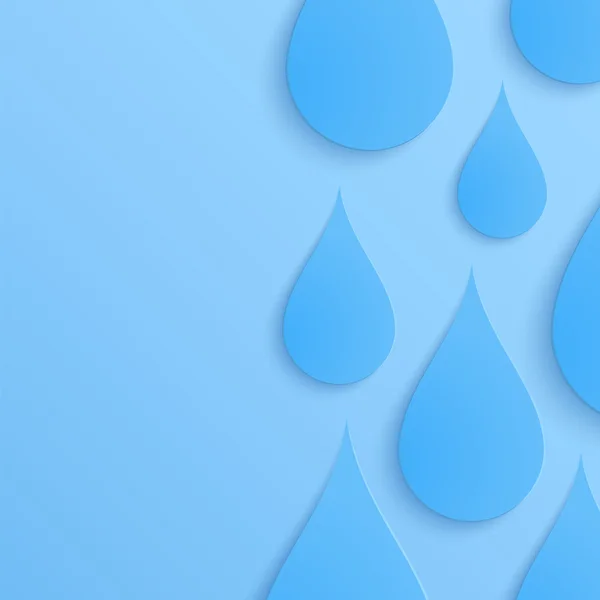 Papier goutte d'eau fond abstrait — Image vectorielle
