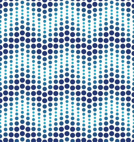 Modèle de cercle géométrique bleu — Image vectorielle