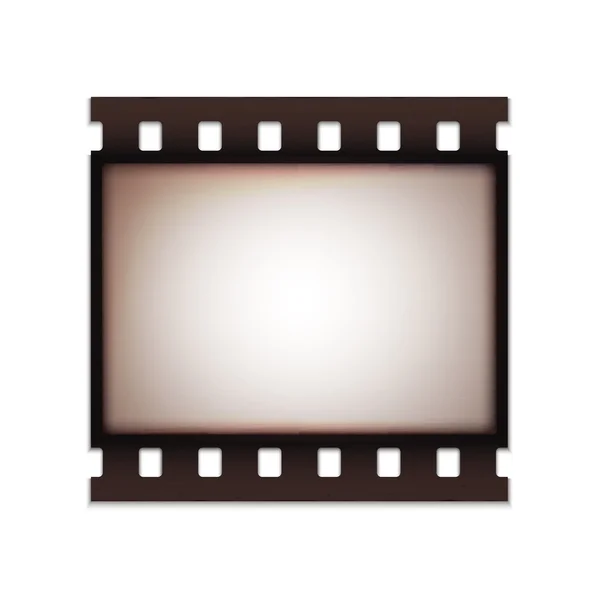 Lege realistische vintage retro oude Filmstrip — Stockvector