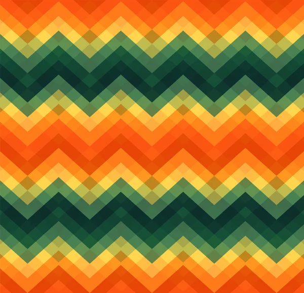 Motif zigzag géométrique sans couture — Image vectorielle