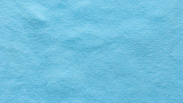 Textil Und Texturvorlage Blauer Baumwollstoff Hintergrund — Stockfoto