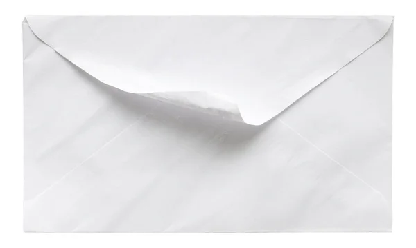 White Envelope Isolated White Background — Stock Photo, Image