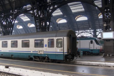 Milano istasyonu tren