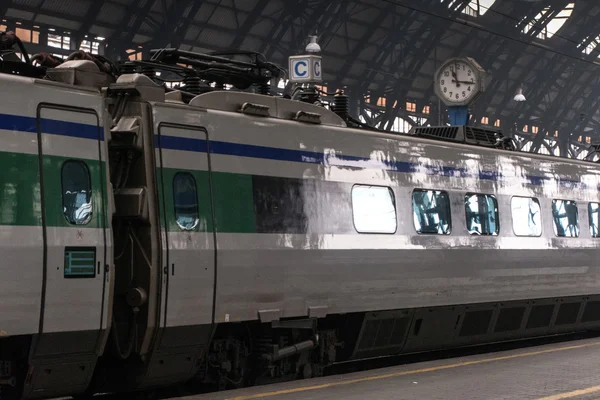 Train in Milan station — Stock Photo, Image