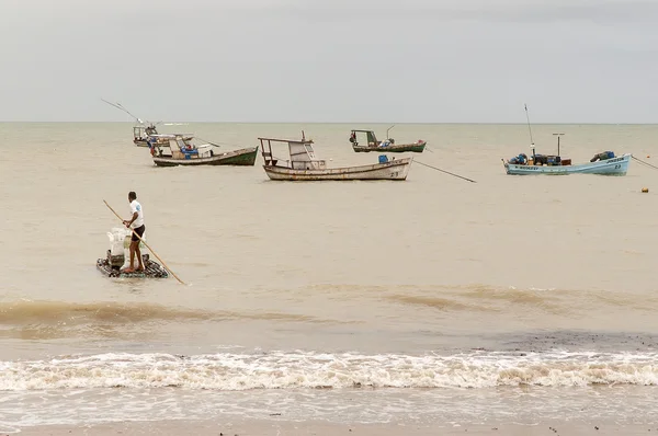 Brazilian fisherman — Stock Photo, Image