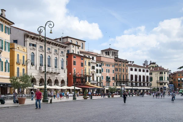 Piazza Bra in Verona — Stock Photo, Image