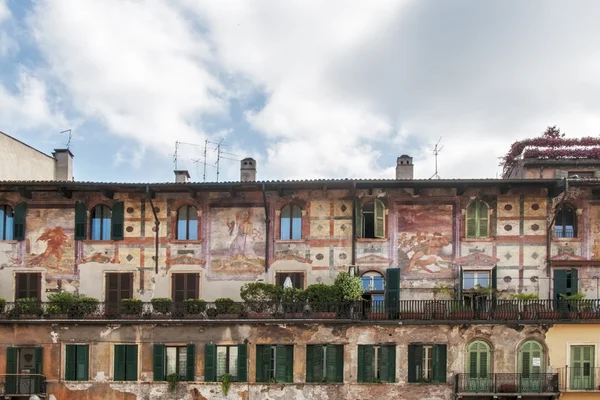 Edificio medieval en Verona —  Fotos de Stock