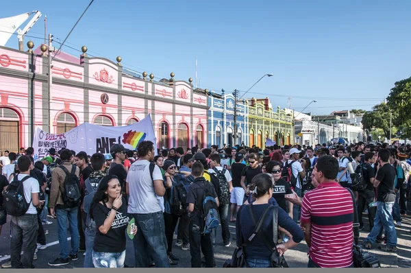 Brezilya'nın bağımsızlığını gün popüler protesto