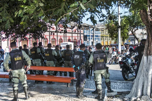 Stock image Popular protest on the day of the Independence of Brazil