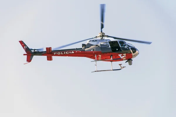Police helicopter — Stock Photo, Image