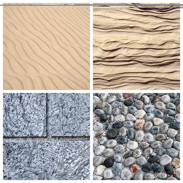 Texturas de piedra y arena — Foto de Stock