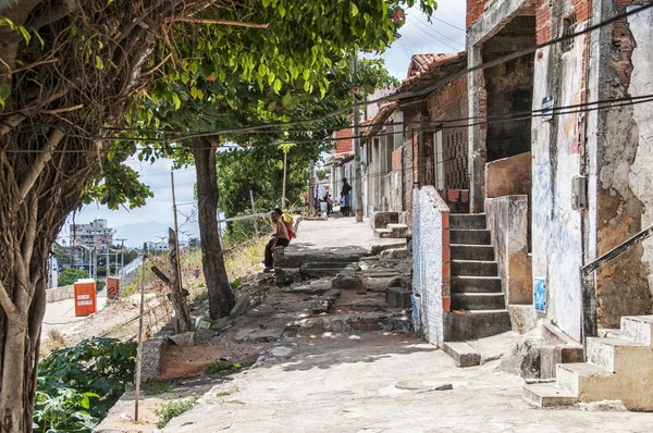 Mahallenin fakir ve ihmal — Stok fotoğraf