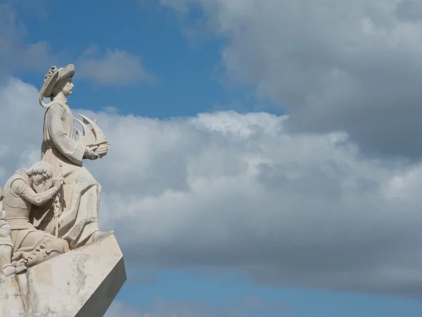 Portuguese Navigator monument — Stock Photo, Image