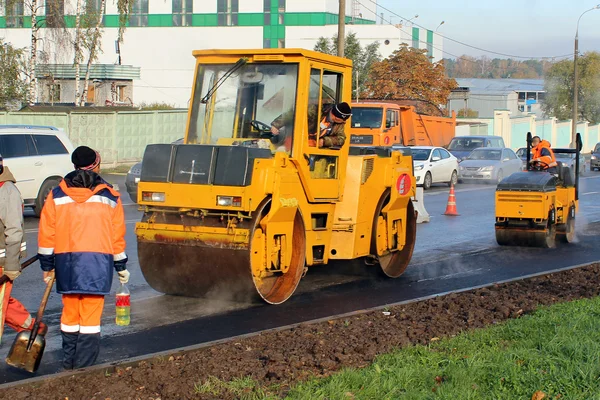 Yol onarım — Stok fotoğraf