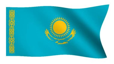 Kazakistan bayrağı