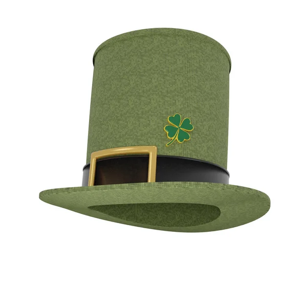 Chapéu Verde Para Renderização Dia Patrick Arquivo Psd — Fotografia de Stock