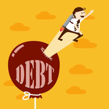 bölümü balon roket ile uçan iş adamı