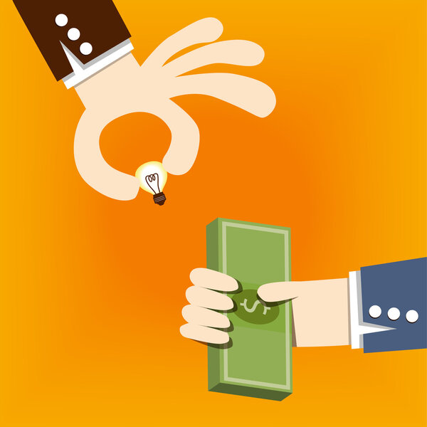 Обмен валюты с идеей
