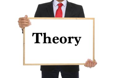 Vücut beyaz bir tahta tutuyor.