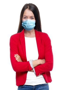 Ağız maskesi takan güzel insanlar.