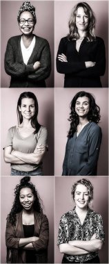 Güzel mutlu insanlar arka planda