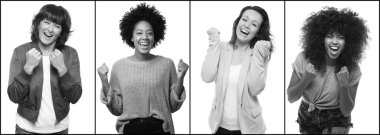 Ağız maskesi takan güzel insanlar.