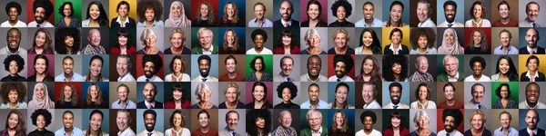 Güzel mutlu insanlar arka planda