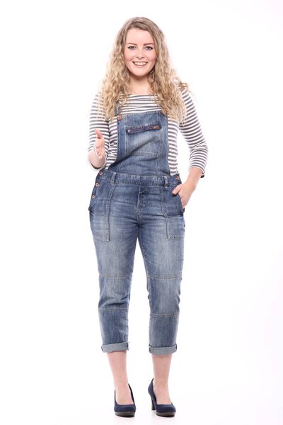 Портрет красивой счастливой женщины
