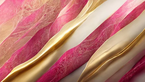 Pink gold luxury fabric background