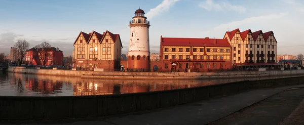 Balık köyü. Kaliningrad. Rusya — Stok fotoğraf