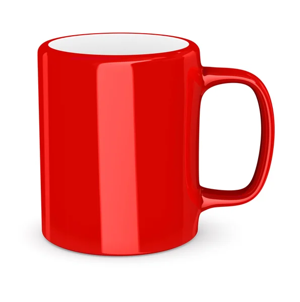 Red mug — Stock Photo, Image