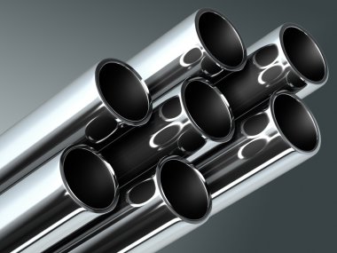 Steel metal tube