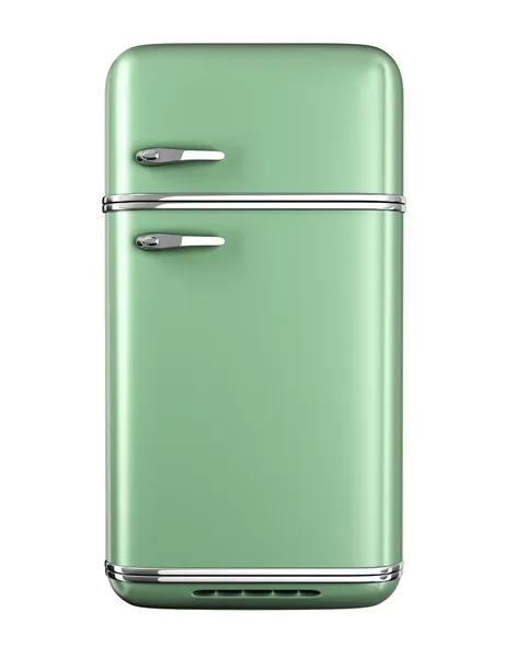 Retro refrigerator — Stock Photo, Image