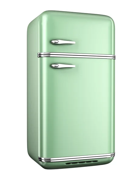 Retro-Kühlschrank — Stockfoto