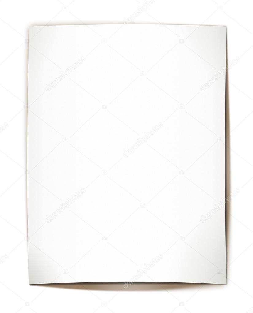 Wrinkled White Blank Plain Paper With Shade Of Light And Shadow Ideal For  Background Or Wall Wallpaper With Copy Space For Text Stock Photo -  Download Image Now - iStock