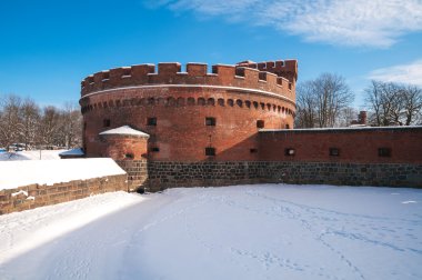 Museum of Amber. Koenigsberg fort Der Dona. Kaliningrad. Russia clipart