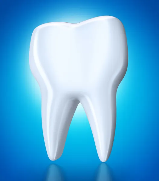 Dente branco — Fotografia de Stock