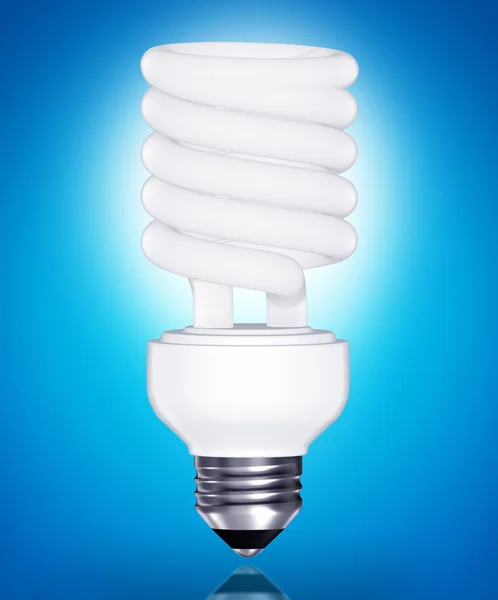 Energiebesparende lamp — Stockfoto