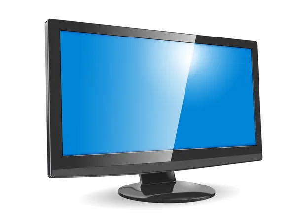 Modern widescreen display — Stock Photo, Image