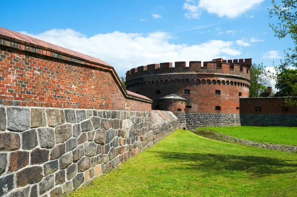 Vecchia fortificazione militare. Kaliningrad — Foto Stock