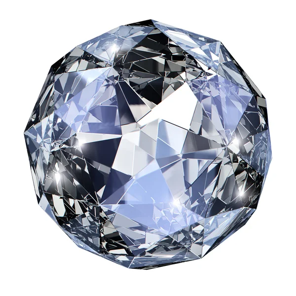 Blue gem stone — Stock Photo, Image