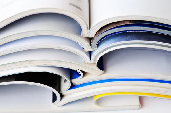 Pile of magazines — Stock Photo, Image