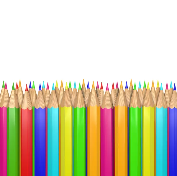 Farverig blyant - Stock-foto