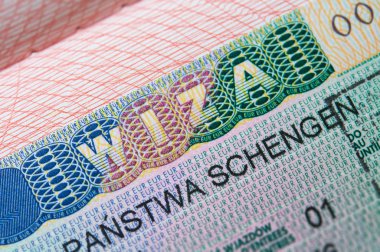 Pasaportda Schengen vizesi