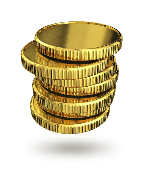 Goldmünzen — Stockfoto